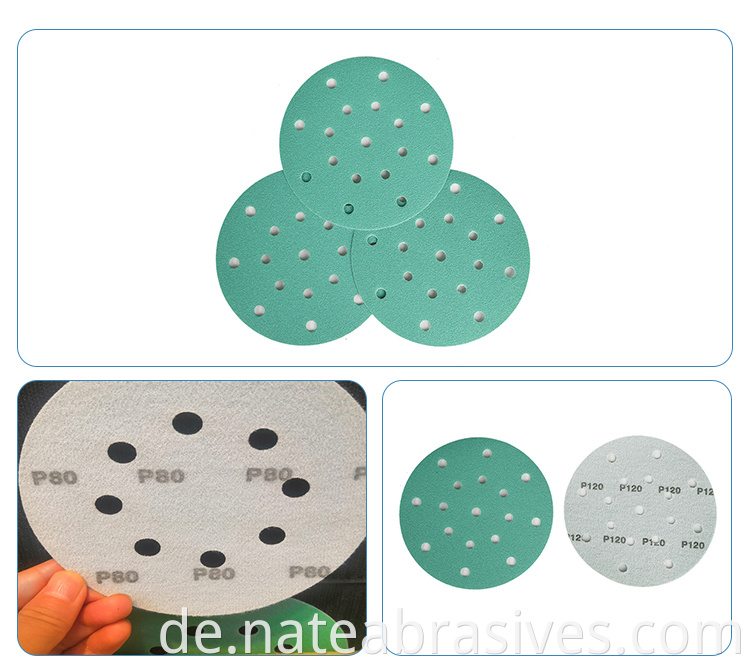 Green Sanding Disc